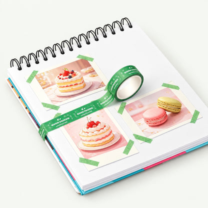 Celestial Orange and Green Washi Tape