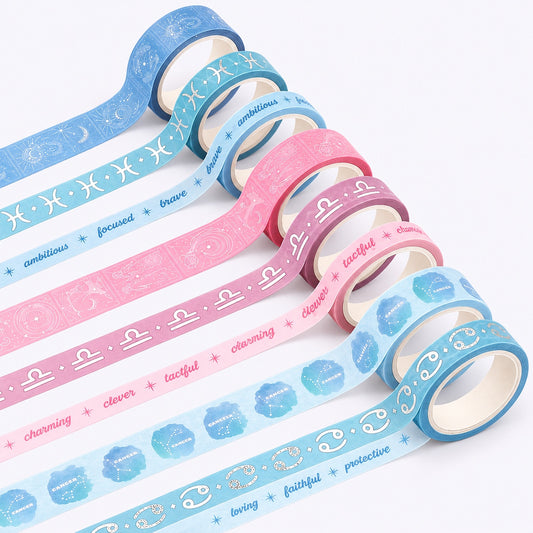Celestial Pink and Blue Washi Tape