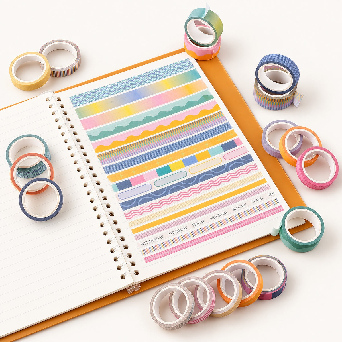 Color Block Washi Tape